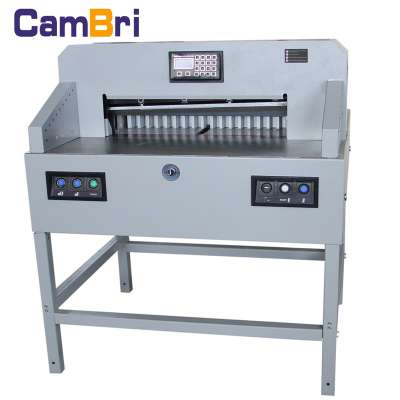 7208H  electric program control paper cutting machine for graphic shop