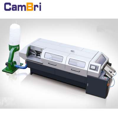 JBT50-3D elliptic 3 clamps hot melt glue perfect book binding machine with auto cover feeder